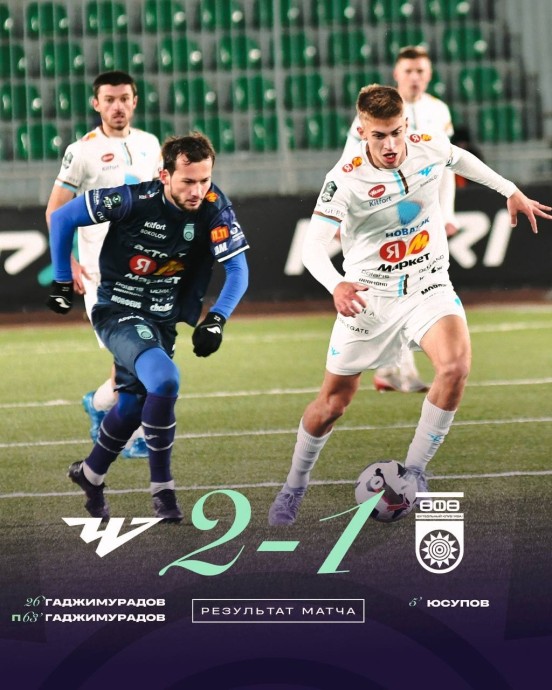 ФК «Уфа» на выезде уступил «Челябинску»