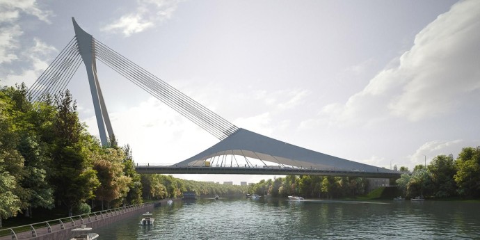 В Москве возведут четыре моста с применением технологии вантового строительства