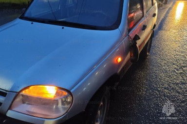 Niva Chevrolet снёс пешехода в Жукове