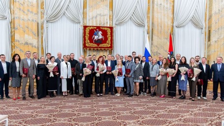Вручение премий города Москвы 2025 года в области архитектуры и градостроительства