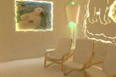 Соляная пещера детской больницы стала доступна всем детям Мурманска