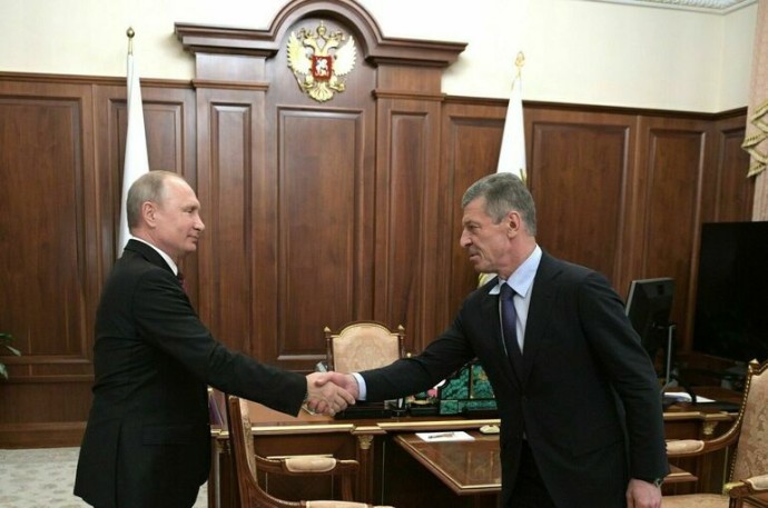 Путин освободил Козака от должности замруководителя администрации Президента РФ