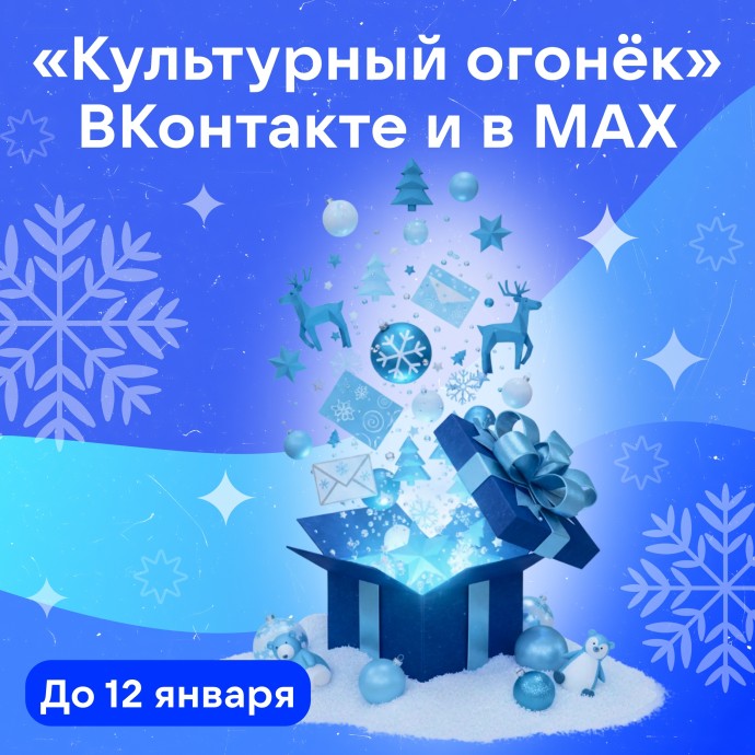 В России стартовал новогодний марафон «Культурный огонёк»