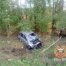 В Башкирии машина вылетела в кювет и врезалась в дерево