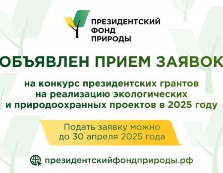 Экопроекты жителей Башкирии ждут на I конкурсе грантов Президента РФ