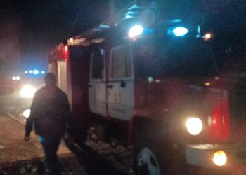 В амурском селе Волково произошел пожар в магазине