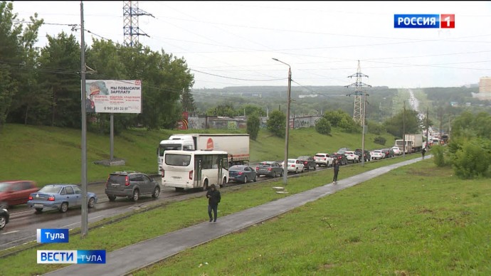 Когда закончится ремонт на Калужском шоссе в Туле: график работ Когда закончится ремонт на Калужском шоссе в Туле: график работ