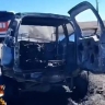 Автомобиль загорелся на трассе в Благовещенском округе Приамурья