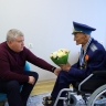 Александр Дронов в Доме социальной заботы поздравил ветеранов с наступающим Днём Победы