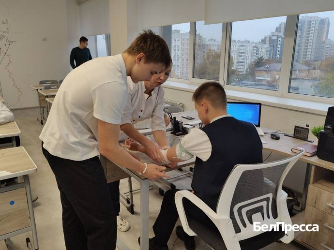 В школе № 48 Белгорода провели уроки безопасности В школе № 48 Белгорода провели уроки безопасности