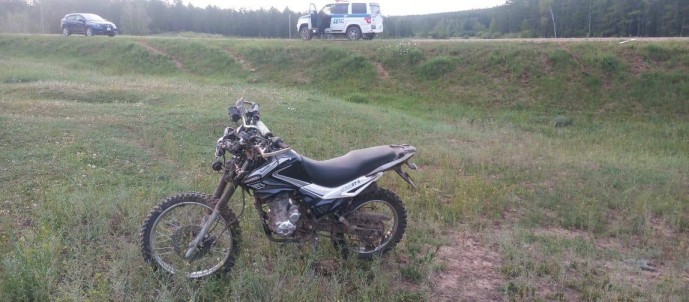 В Чурапчинском районе подросток на мотоцикле попал в ДТП