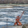 На Амуре в районе Благовещенска и Хэйхэ начался ледоход