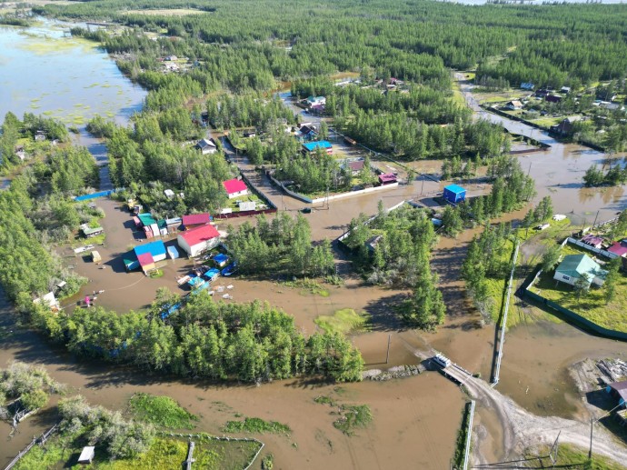 В Якутске открыли центр сбора помощи пострадавшим от паводка