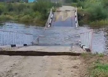 Мост обрушился в Шимановском округе Приамурья