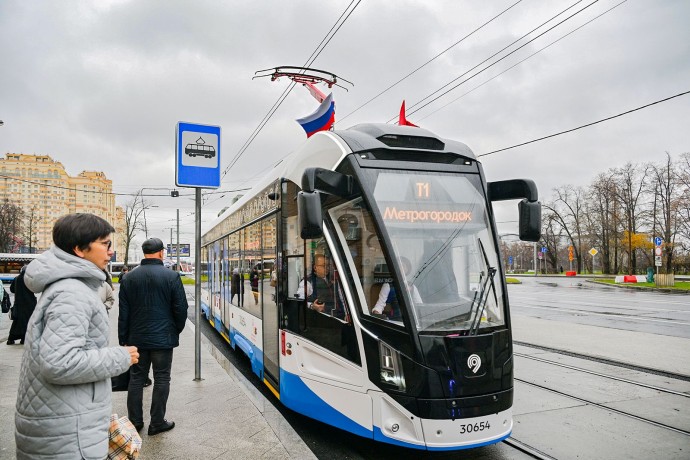 Сергей Собянин объявил о запуске первого Московского трамвайного диаметра