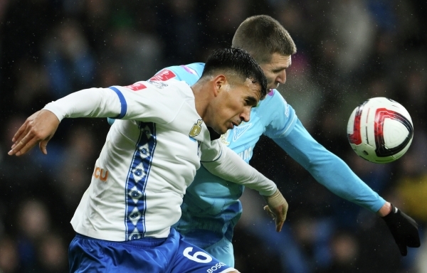 Московское «Динамо» проиграло петербургскому «Зениту» со счётом 0:1