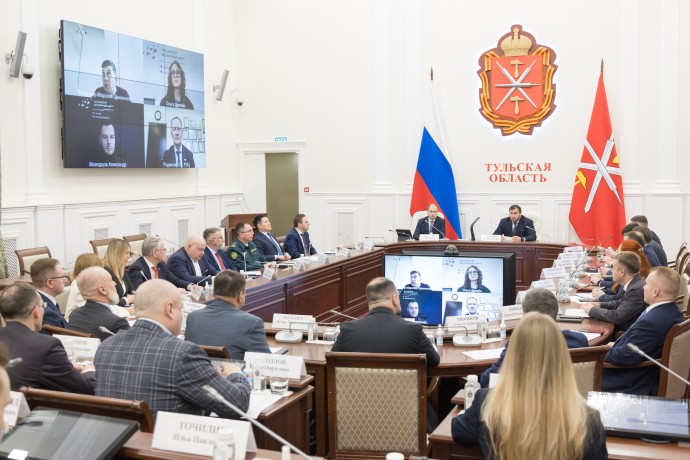 Роман Чекушов принял участие в заседании Экспортного совета в Тульской области