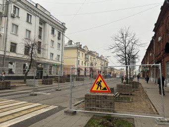 Работы по созданию в Ярославле пешеходного центра начались на улице Депутатской