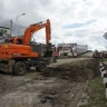 На Мухина в Благовещенске начали убирать старый асфальт