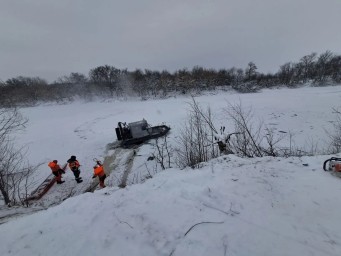 Власти доложили о продолжении извлечения стада баранов из озера в Башкирии