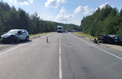В Мордовии три человека пострадали в ДТП из-за обгона на запрещенном участке