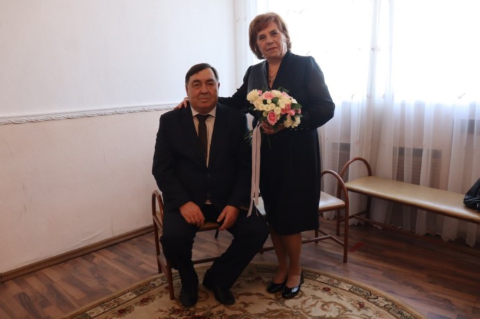 В районе Бурятии супруги отпраздновали «золотую» свадьбу