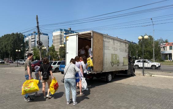 Экотакси соберёт вторсырьё в Курске 13 и 27 июля