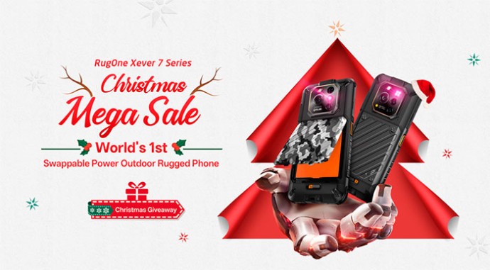 Защищённые смартфоны серии Ulefone RugOne Xever 7 приносят запасную батарею с поддержкой горячей замены