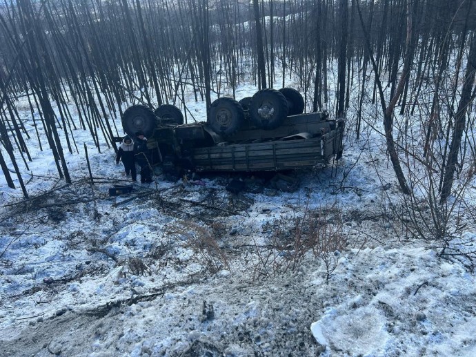 Водитель скончался на месте ДТП в Оймяконском районе