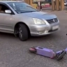 В Улан-Удэ «Тойота» сбила школьника на электросамокате