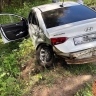 Колесо у иномарки вырвало после ДТП под Тверью
