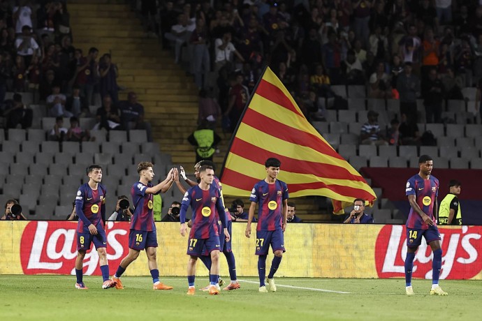 «Барселона» разгромила «Атлетик» в полуфинале Суперкубка Испании «Барселона» разгромила «Атлетик» в полуфинале Суперкубка Испании