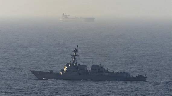 США во время морской блокады Ирана заставили развернуться 31 судно