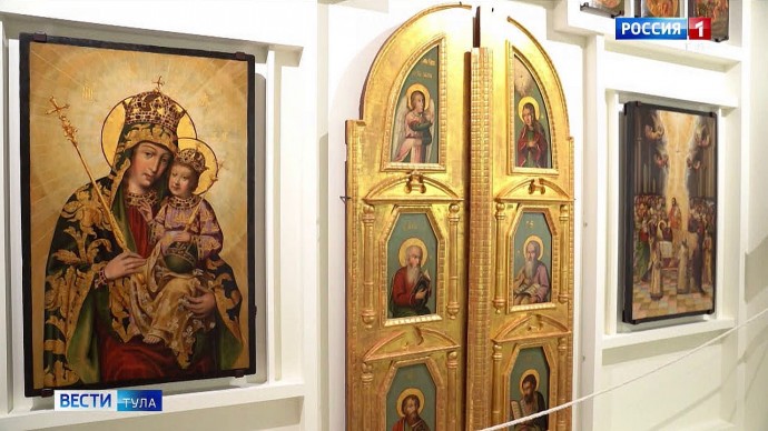 Подлинные предметы XVI-XVII веков представлены на выставке «Новодевичий монастырь» в Туле