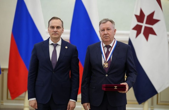 В Доме Республики вручили государственные награды В Доме Республики вручили государственные награды