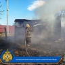 Пожар протяженностью несколько километров бушует в Астраханской области