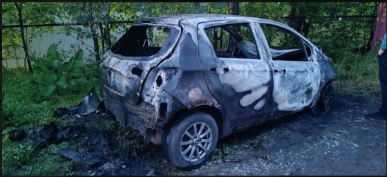 Полиция Владивостока задержала ночного мстителя, спалившего «тойоту» соседа