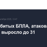 Число сбитых БПЛА, атаковавших Москву, выросло до 31