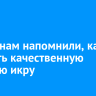 Россиянам напомнили, как выбрать качественную красную икру