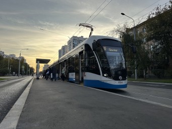 Трамваи двух маршрутов не будут ходить на юге Москвы 1 ноября