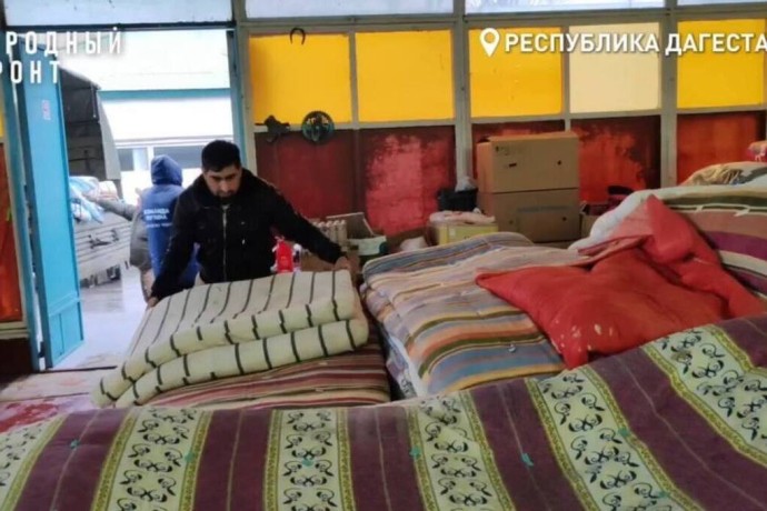 Дагестан передал медикам в зоне СВО 250 матрасов и одеял