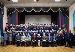 В кадетском корпусе имени Александра Невского состоялась презентация фильма о преступлениях ВСУ в Курской области, снятого при поддержке  Следственного комитета России