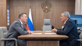 Дмитрий Патрушев и глава Республики Северная Осетия – Алания Сергей Меняйло обсудили развитие сельского хозяйства и вопросы экологии региона