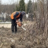 В Туле к Пасхе приводят в порядок городские кладбища