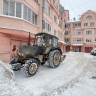 В Красноперекопском районе Ярославля проверили уборку дворов от снега