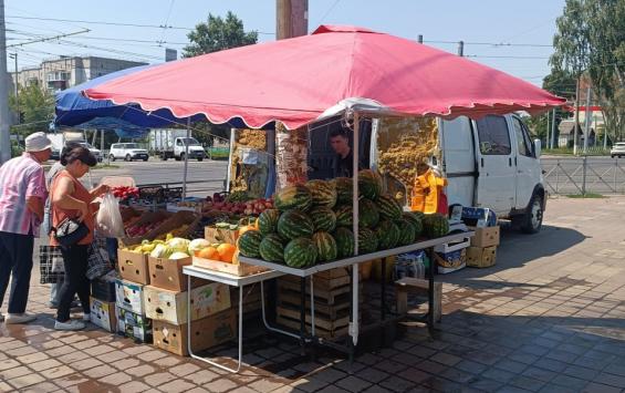В Курске за неделю выявили 12 точек нелегальной торговли