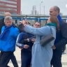 Попытка нападения на российского губернатора попала на видео