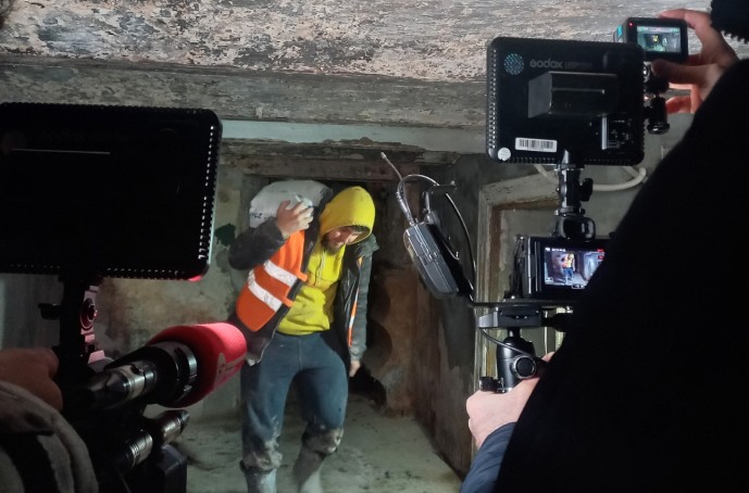 В Великом Новгороде отремонтировали подвал дома XIX века впервые с 1950-х