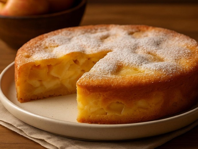 Яблоки в облаке крема: простой пирог, который удивит даже тех, кто не любит выпечку Яблоки в облаке крема: простой пирог, который удивит даже тех, кто не любит выпечку