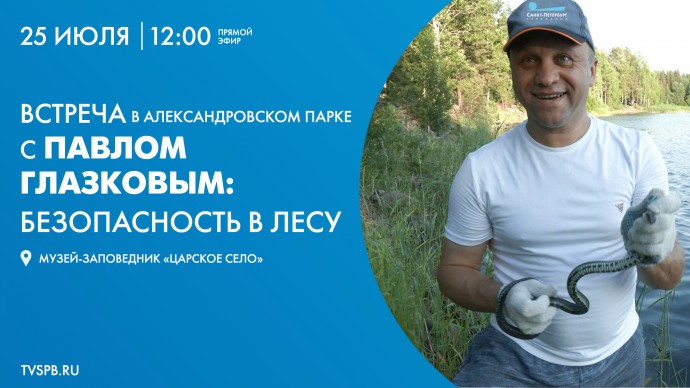 Павел Глазков расскажет о правилах безопасности в лесу в онлайн-трансляции